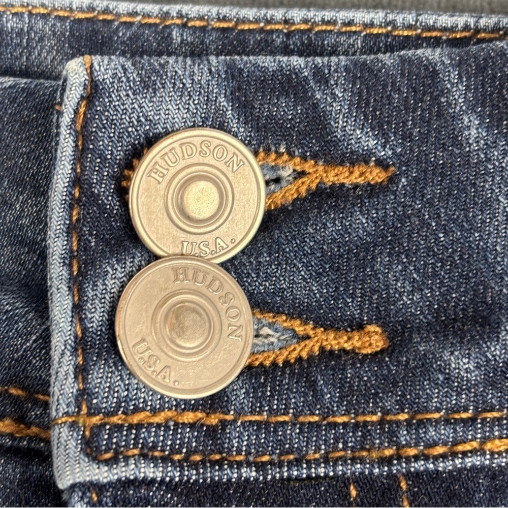 Hudson Jeans Blue Straight Leg Classic - Picture 2 of 13